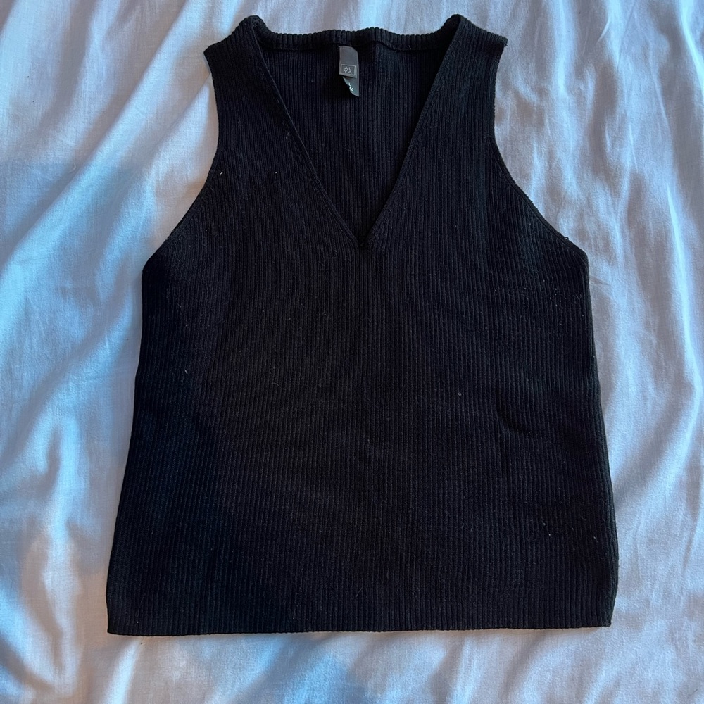 Francesca’s Black Tank Top